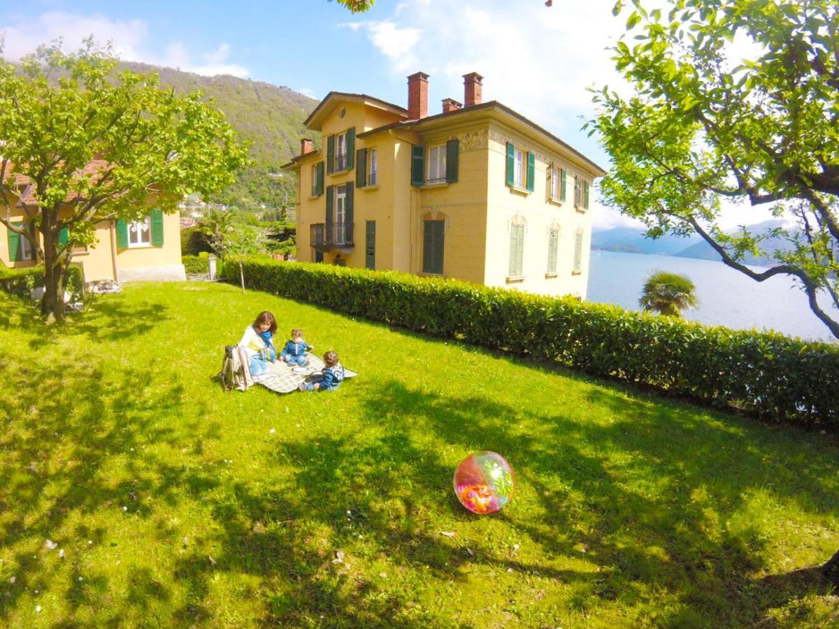 The Comfort - Big Apartment In Villa With Garden And Terrace Argegno Exteriér fotografie