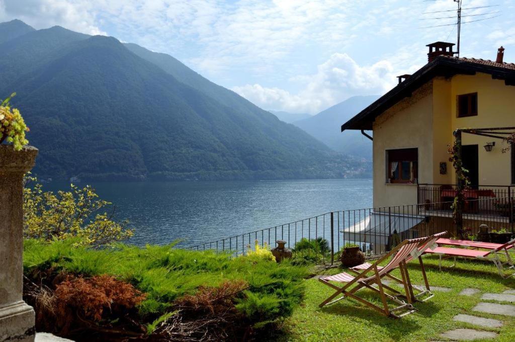 The Comfort - Big Apartment In Villa With Garden And Terrace Argegno Exteriér fotografie